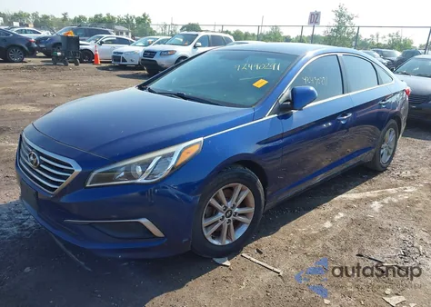 2016 Hyundai Sonata Se from USA, damaged, VIN 5NPE24AF7GH319693